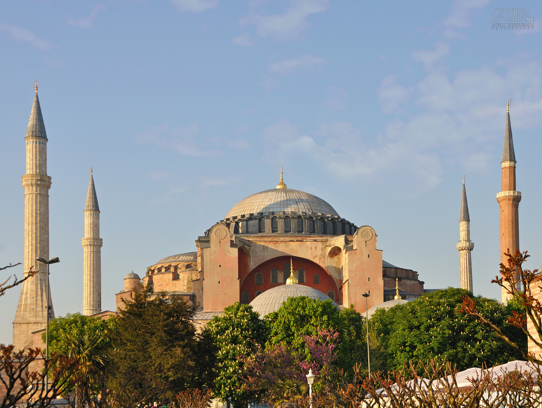 Istanbul - Haghia Sophia The Hagia Sophia or Aya Sophia is impressive Byzantine cathedral (4th A.D) of Constantinople which became a mosque in the 15the century. Several beautiful Byzantine frescoes are preserved. Stefan Cruysberghs